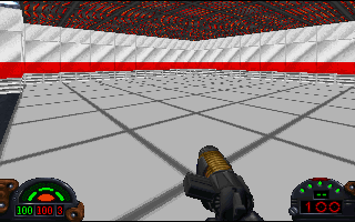 The lights appearing and disappearing on the floor aren't exactly realistic, but they're a good example of what can be done with the INF Texture function.