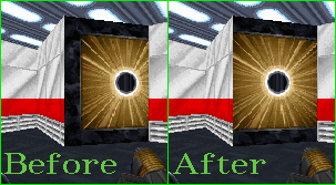 ([width of the texture] divided by 2) - ([length of the wall] divided by 2) = the X offset of the wall